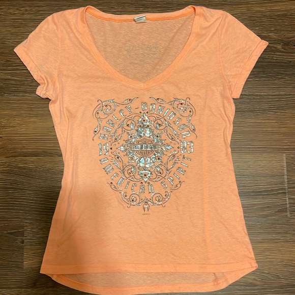 Harley-Davidson Tops - Harley-Davidson Orange Large T-Shirt